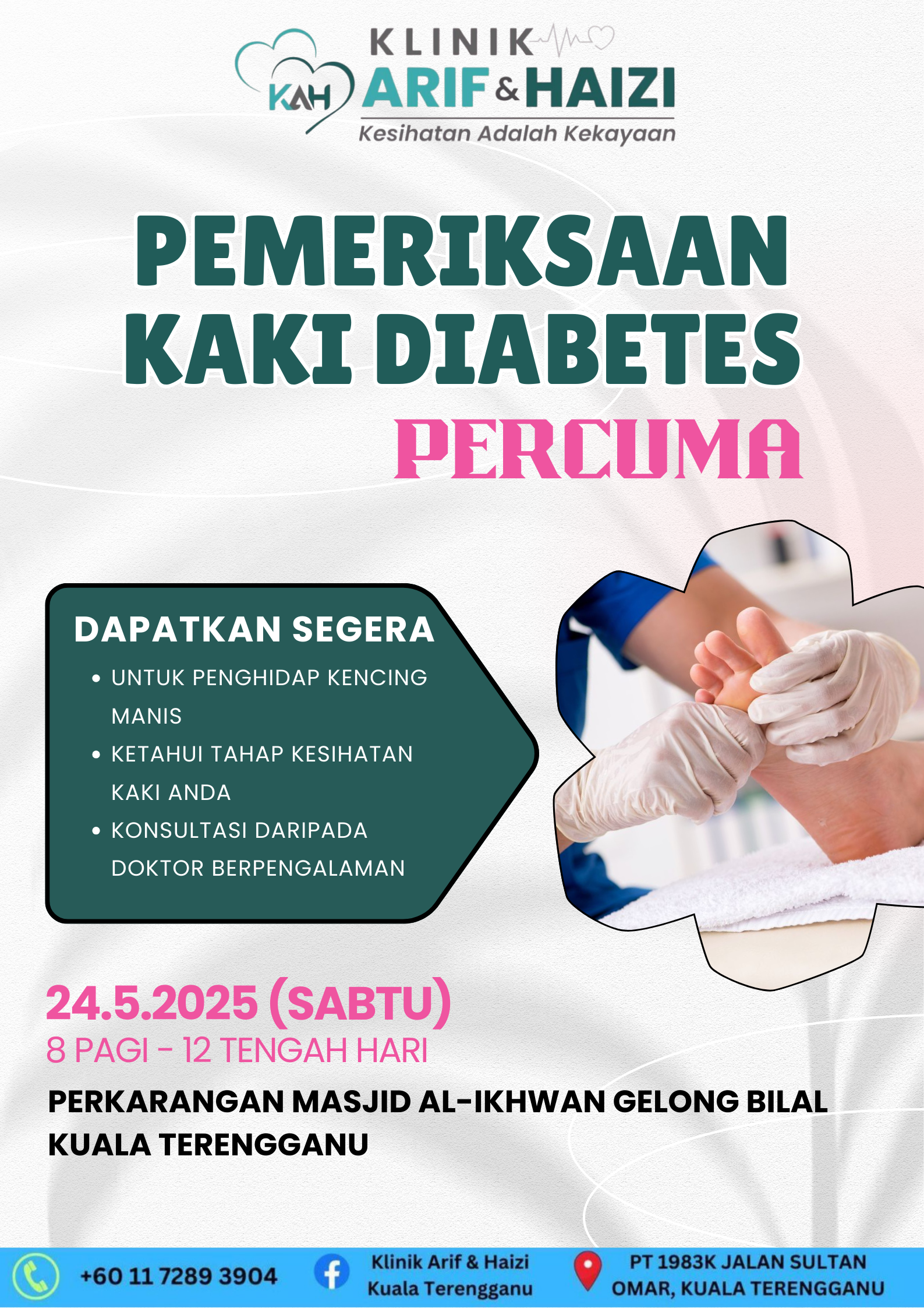 PEMERIKSAAN KAKI DIABETES