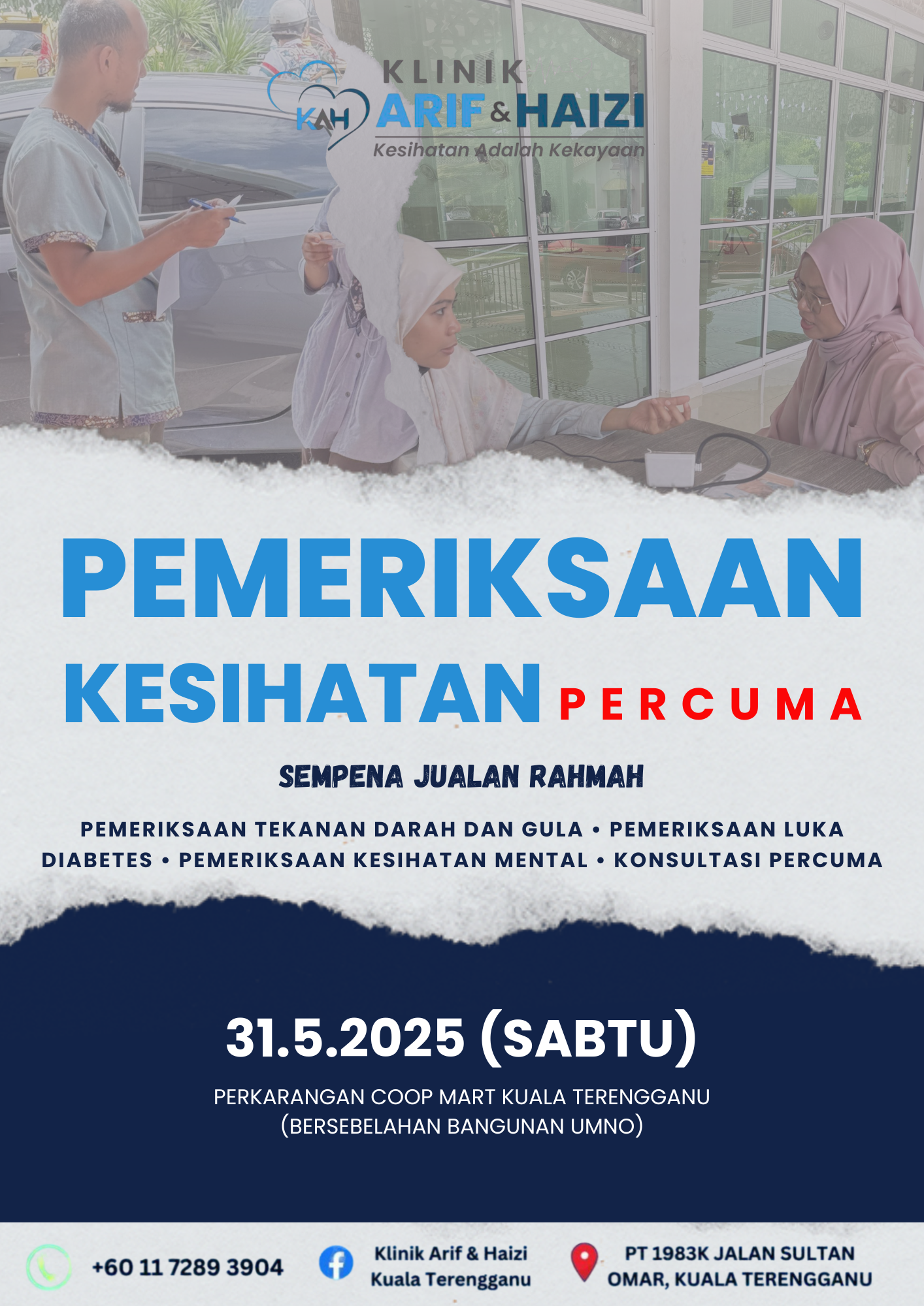 PEMERIKSAAN KESIHATAN PERCUMA